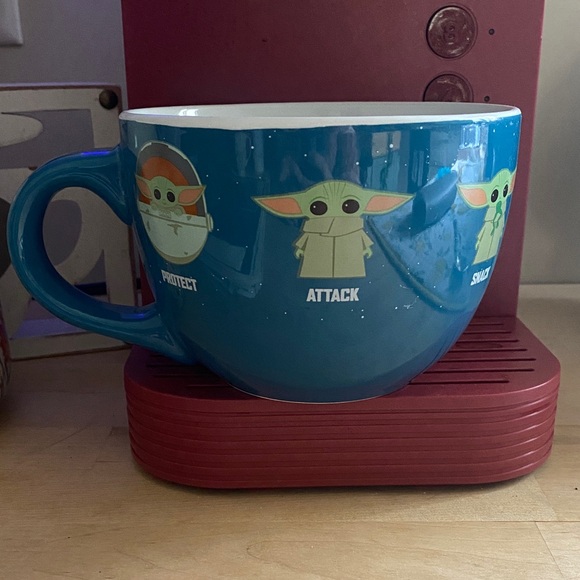 Star Wars Other - Star Wars Blue Baby Yoda Mug